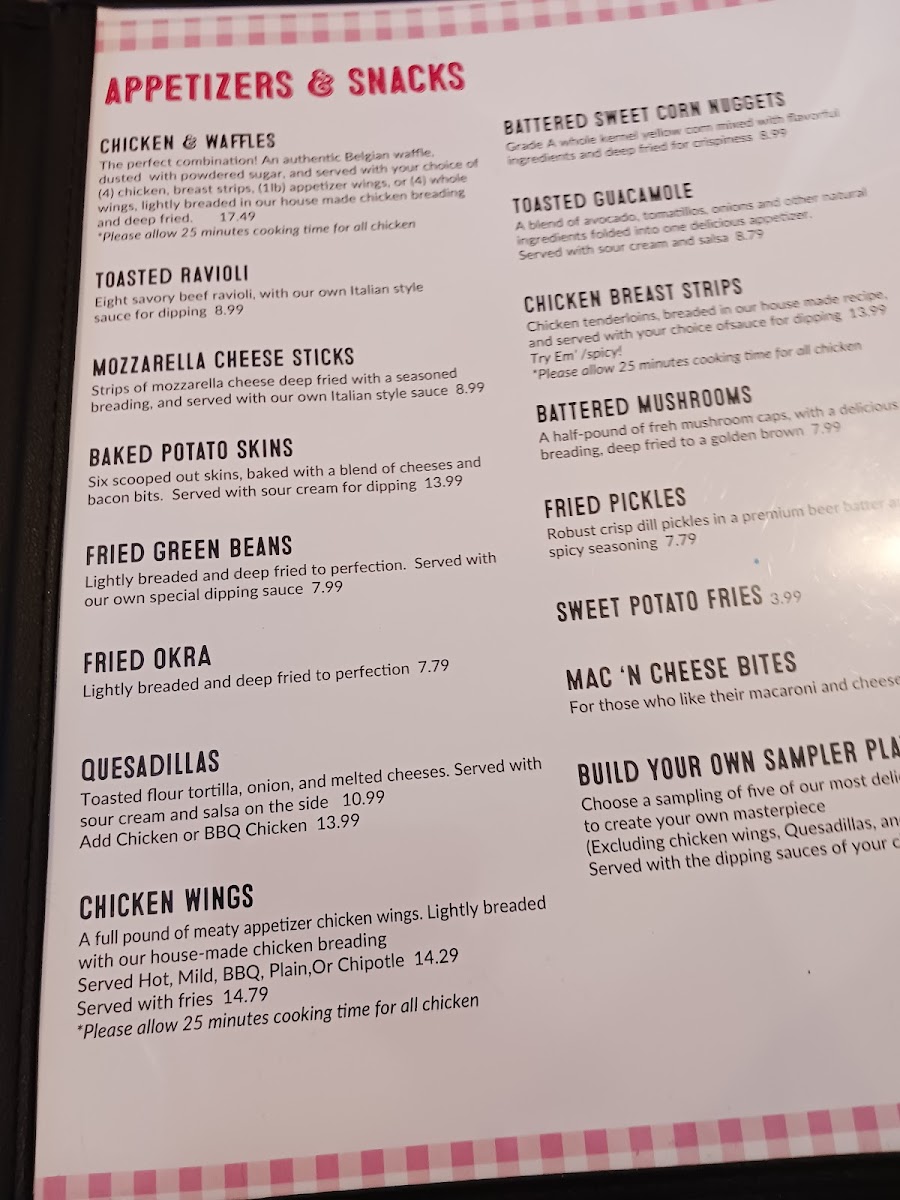 Gingham's Homestyle Restaurant Menu - Image 2